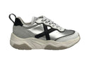 Scarpe donna Munich sneaker Wave 164 in pelle/ tessuto grigio D25MU01 8770164