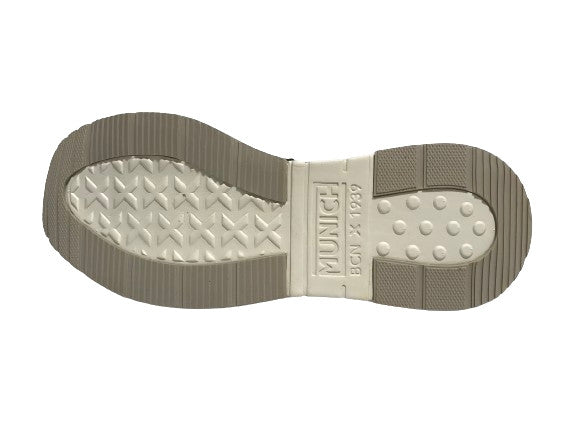 Scarpe donna Munich sneaker Wave 164 in pelle/ tessuto grigio D25MU01 8770164