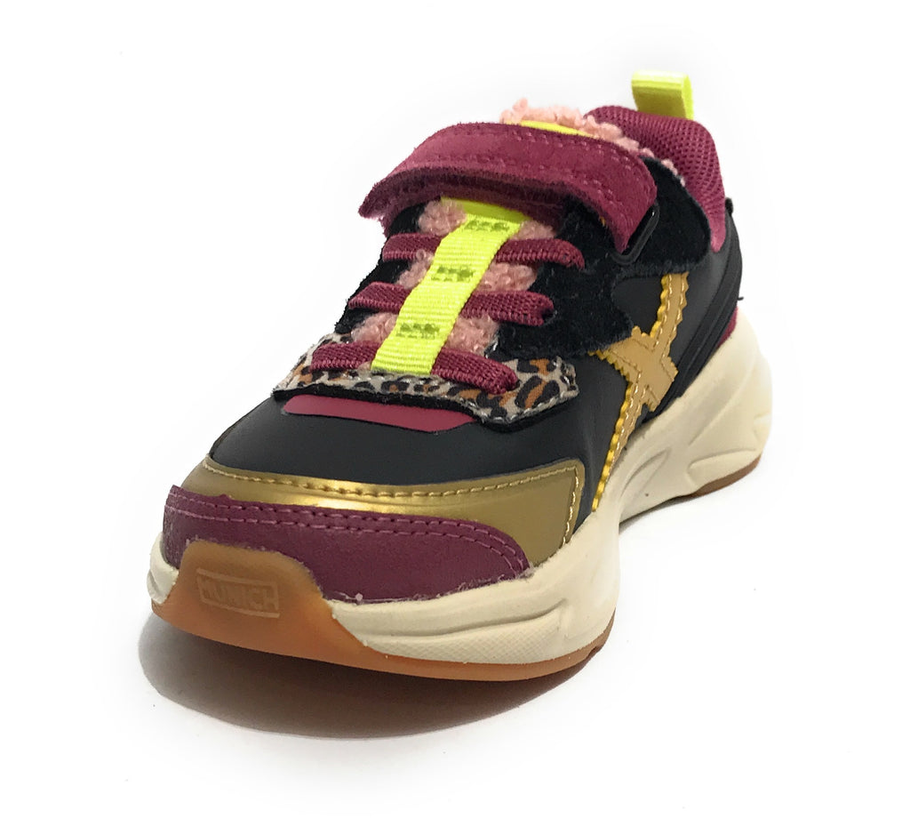 Scarpe Munich sneaker Mini Track VC0 98 purple/ gold Z25MU01 8890098