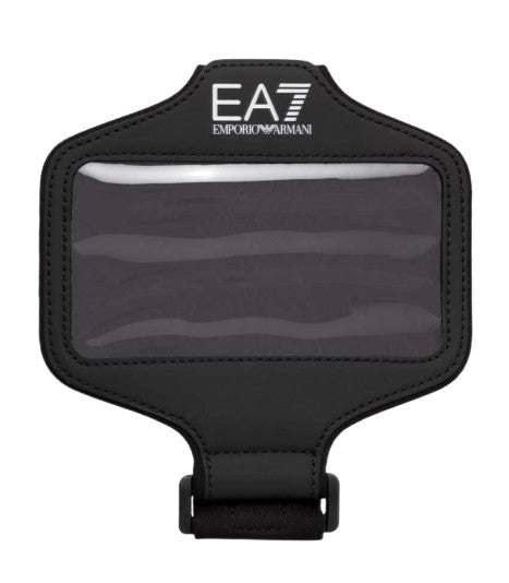 Custodia per telefono EA7 Emporio Armani train harm phone holder black/ white logo CB25EA06 245105 3R910 95020