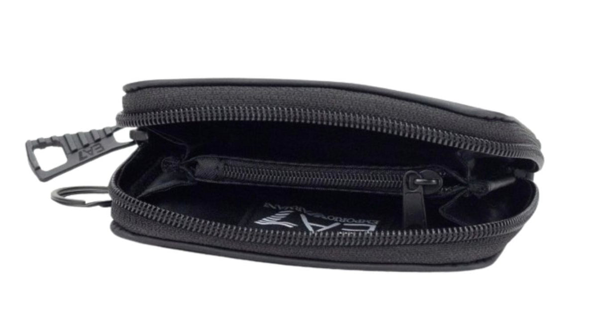 Portafogli uomo EA7 Emporio Armani  Train Zip Around Wallet nero A25EA01 245055