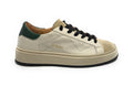 Scarpe uomo 4B12 sneakers in pelle bianco/ beige/ verde U25QB09 EVO-U23