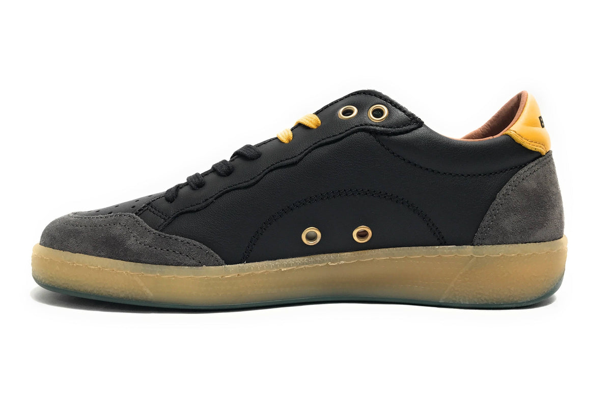 Scarpe uomo Blauer sneaker Murray in pelle black/ green U25BU12 F4MURRAY01/VIL
