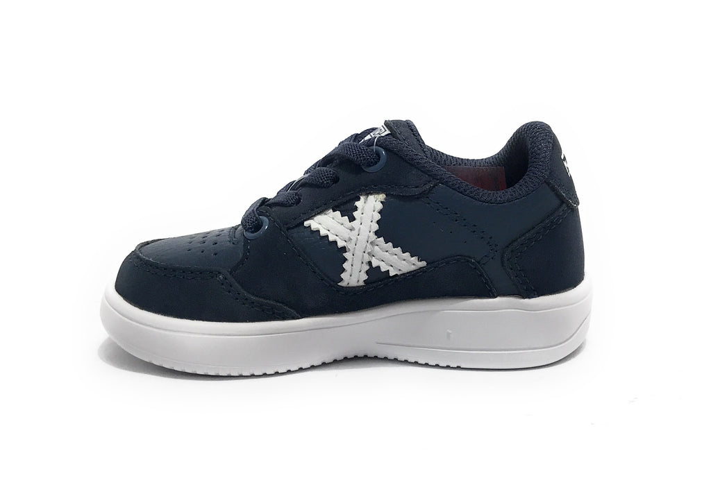 Scarpe Munich sneaker Legit Kid 07 blu/ bianco Z25MU03 8022007