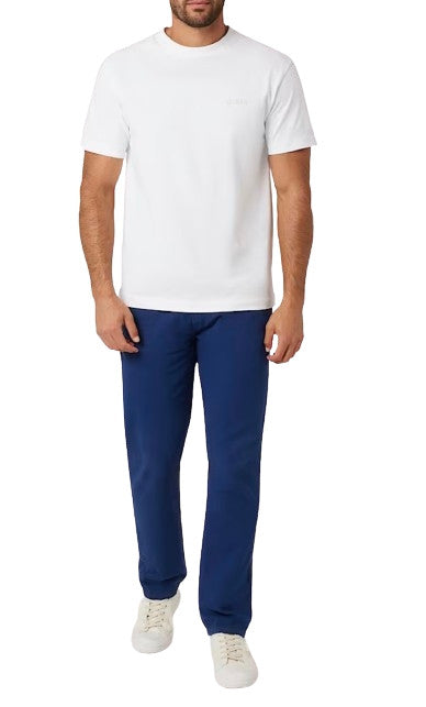 Pantaloni uomo Guess chino slim a vita media blu E25GU49 M4YB16WG3SA G7K5