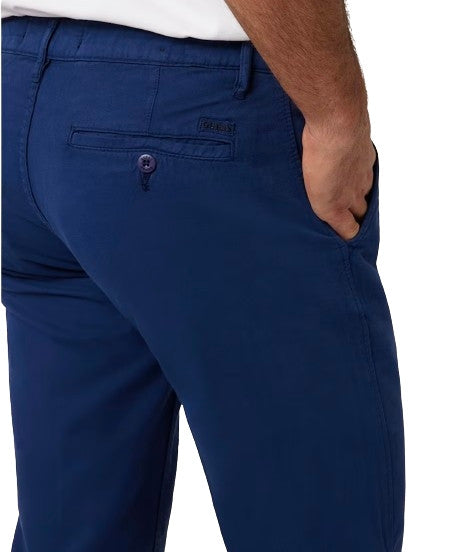Pantaloni uomo Guess chino slim a vita media blu E25GU49 M4YB16WG3SA G7K5