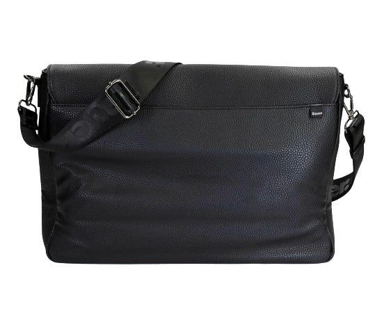 Borsa tracolla uomo Blauer Tribeca02 Briefcase ecopelle nero B25BU11 F4TRIBECA02/MET