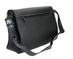 Borsa tracolla uomo Blauer Tribeca02 Briefcase ecopelle nero B25BU11 F4TRIBECA02/MET
