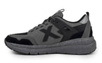 Scarpe Munich sneaker Kava 20 ecopelle scamosciata/ tessuto grigio/ nero U25MU06 4175020