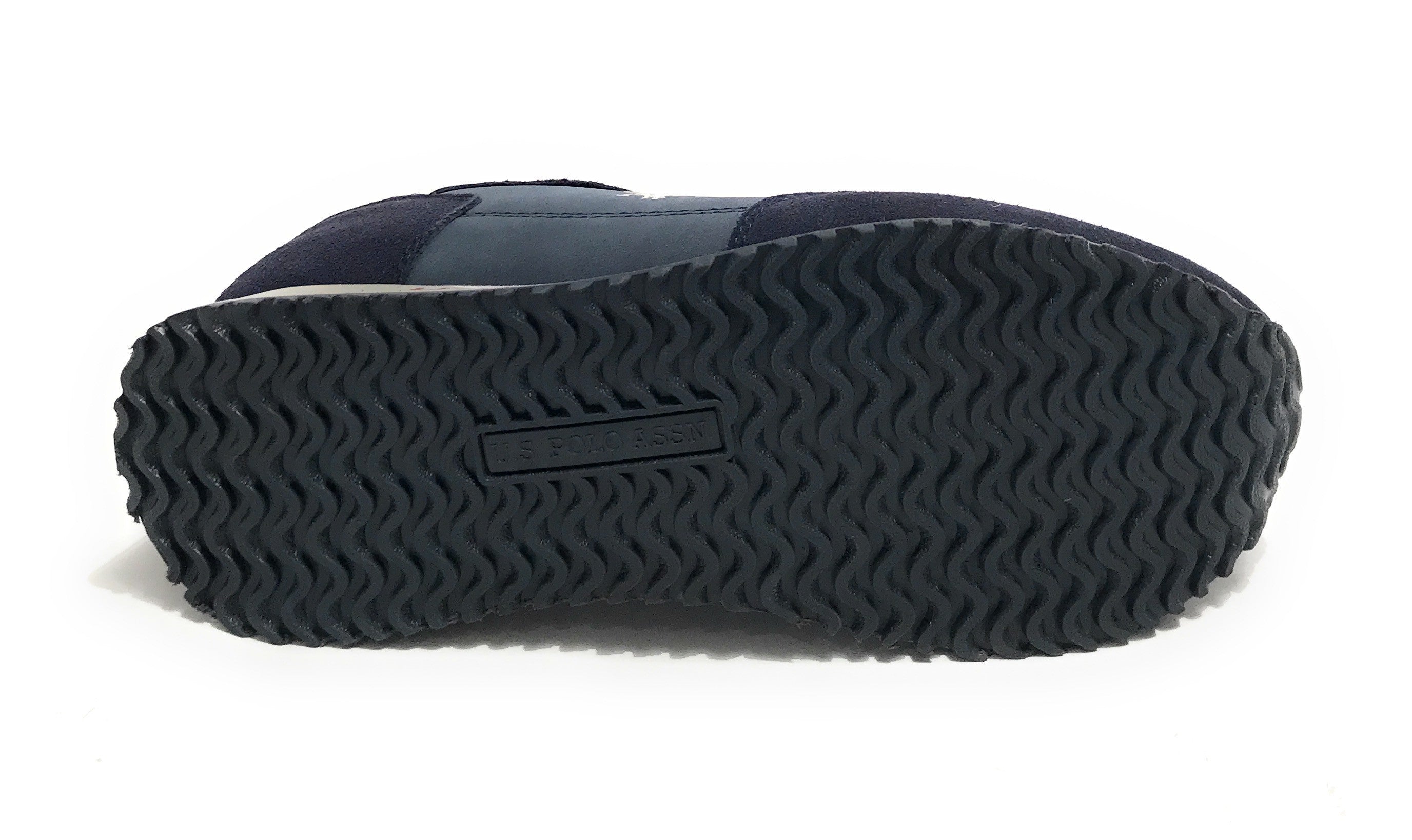 Scarpe U.S. Polo sneaker running Cleef 006M in pelle scamosciata/ tessuto dark blue U25UP01