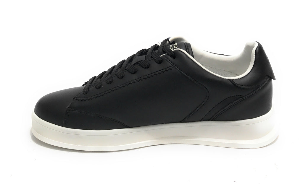 Scarpe U.S. Polo sneaker Campy002 in ecopelle black uomo U25UP04