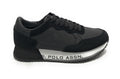 Scarpe U.S. Polo sneaker running Cleef 006A in pelle scamosciata/ tessuto black U25UP05