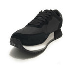 Scarpe U.S. Polo sneaker running Cleef 006A in pelle scamosciata/ tessuto black U25UP05