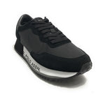 Scarpe U.S. Polo sneaker running Cleef 006A in pelle scamosciata/ tessuto black U25UP05