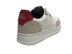 Scarpe U.S. Polo sneaker Kosmo006 in ecosude/ ecopelle white uomo U25UP08