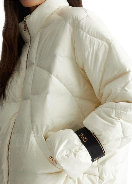 Giacca donna Liu-Jo imbottito piuma white E25LJ29 TF4154 TS072 10607