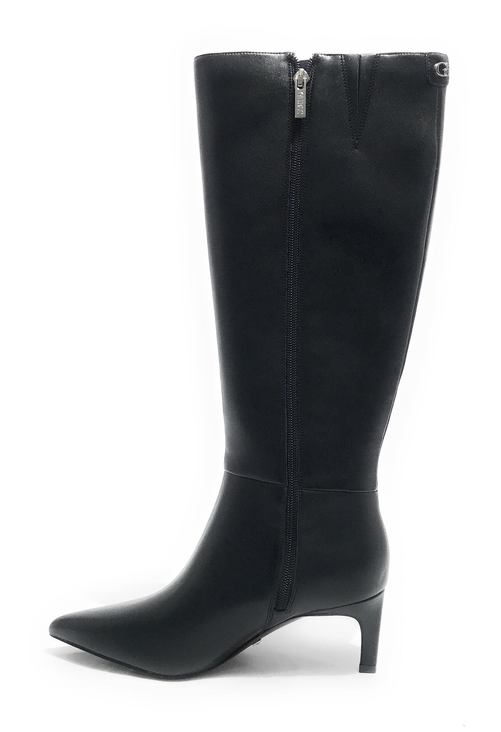 Scarpe donna Guess stivale Qiale TC 60 in ecopelle black D25GU29 FLFQIAELE11