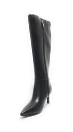 Scarpe donna Guess stivale Qiale TC 60 in ecopelle black D25GU29 FLFQIAELE11