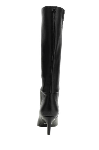 Scarpe donna Guess stivale Qiale TC 60 in ecopelle black D25GU29 FLFQIAELE11