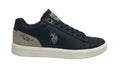 Scarpe U.S. Polo sneaker Tymes006A in ecopelle blu uomo U25UP12