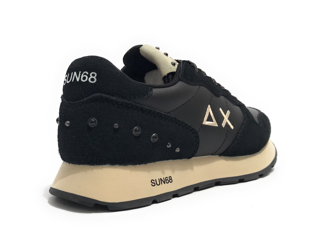 Scarpe Sun68 sneaker Girl's ally studs teen suede/ ecosuede nero Z25SU11 Z44406T