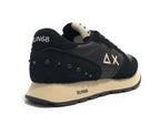 Scarpe Sun68 sneaker Girl's ally studs teen suede/ ecosuede nero Z25SU11 Z44406T