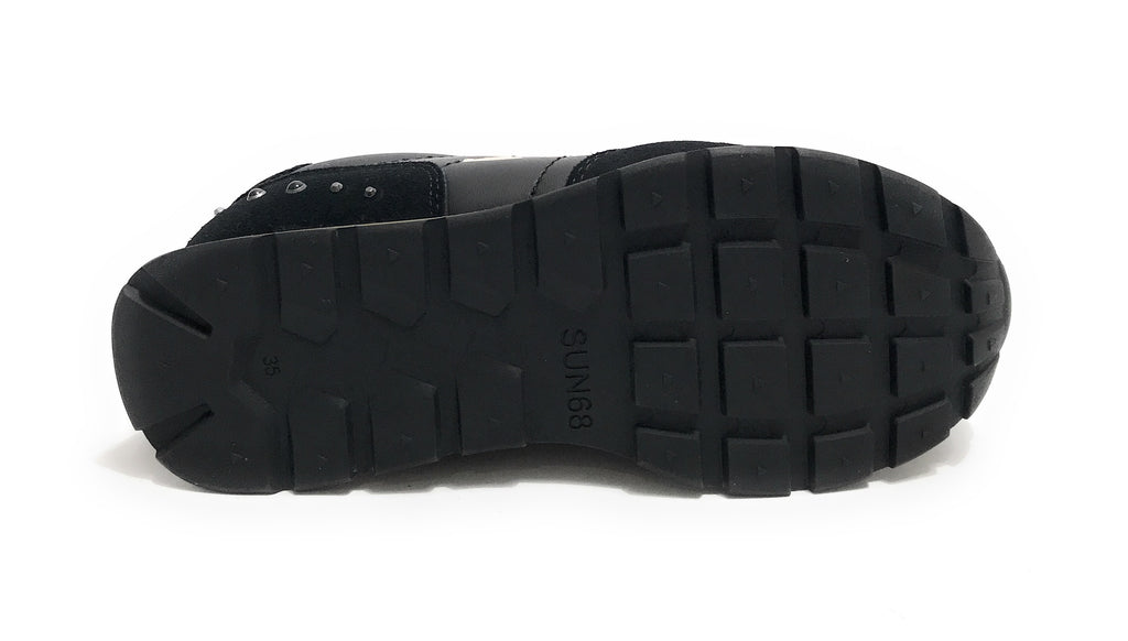 Scarpe Sun68 sneaker Girl's ally studs teen suede/ ecosuede nero Z25SU11 Z44406T
