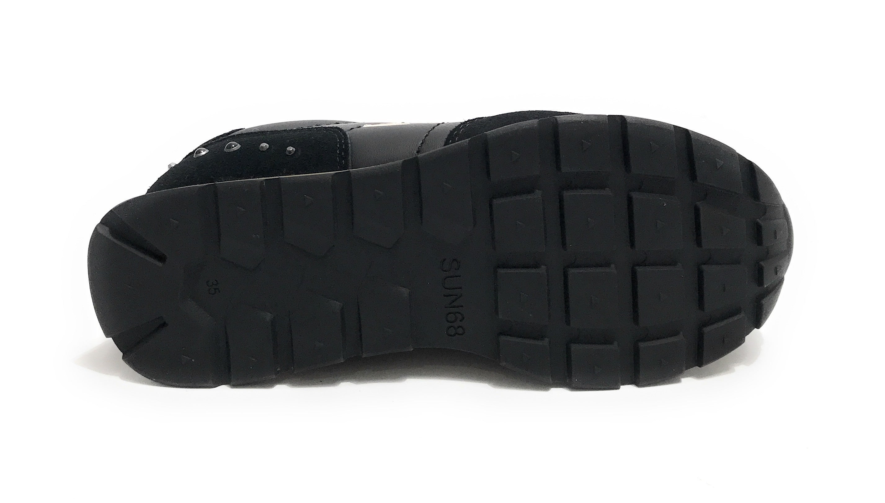 Scarpe Sun68 sneaker Girl's ally studs teen suede/ ecosuede nero Z25SU11 Z44406T
