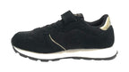 Scarpe Sun68 sneaker Girl's Ally glitter textile Kid nero Z25SU18 Z44404K