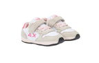 Scarpe Sun68 sneaker Girls's Ally solid nylon new born suede/ nylon bianco Z25SU34 Z44401N