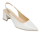 Décolleté Guess a punta Zabela tc 65 ecopelle white DS25GU05 FLPZABPEL05