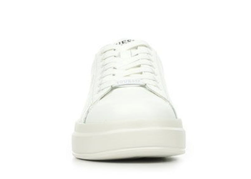 Scarpe  Guess sneaker Elbina in pelle white/ black DS25GU14 FLJELBLEA12