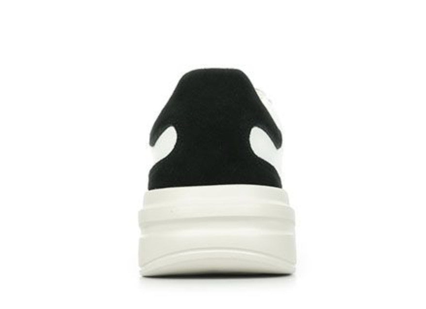 Scarpe  Guess sneaker Elbina in pelle white/ black DS25GU14 FLJELBLEA12
