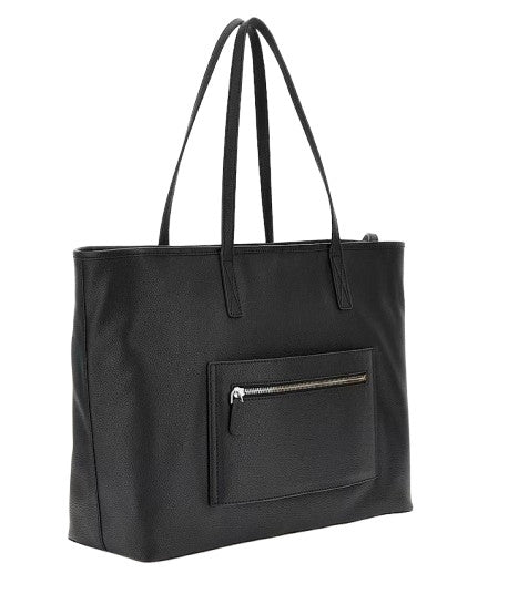 Borsa Guess shopper Power play large tech tote con pochette black BS25GU54 BG900624