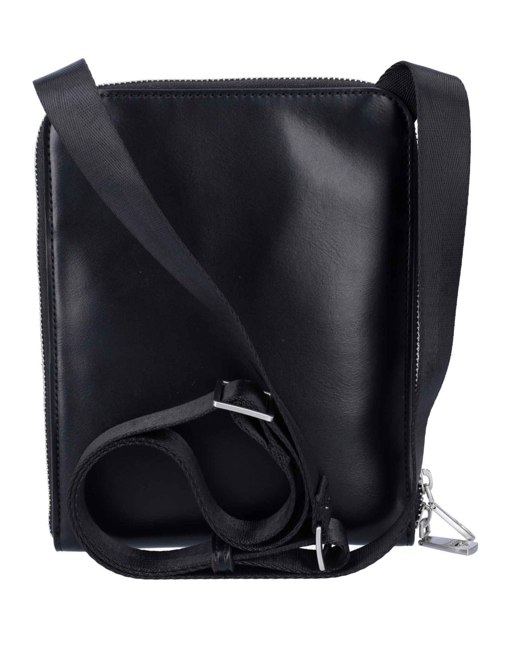 Borsa Guess tracolla uomo Siena flat crossbody zip around black UBS25GU13 HMSISSP5109