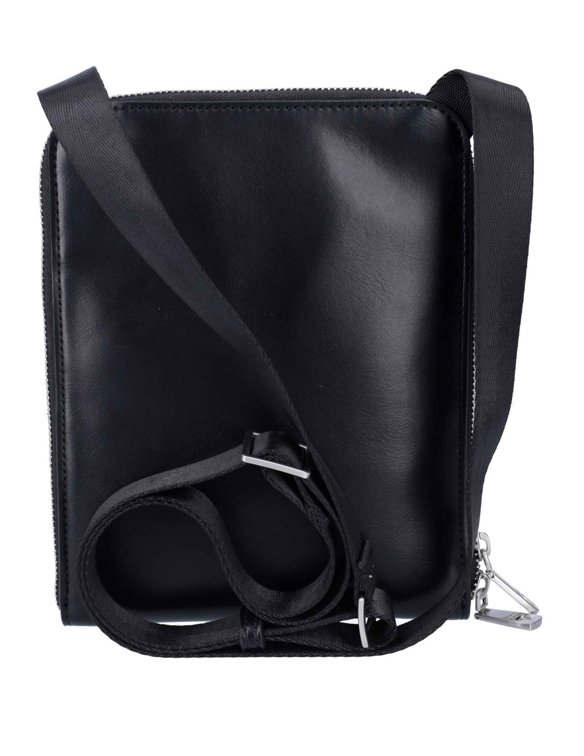 Borsa Guess tracolla uomo Siena flat crossbody zip around black UBS25GU13 HMSISSP5109