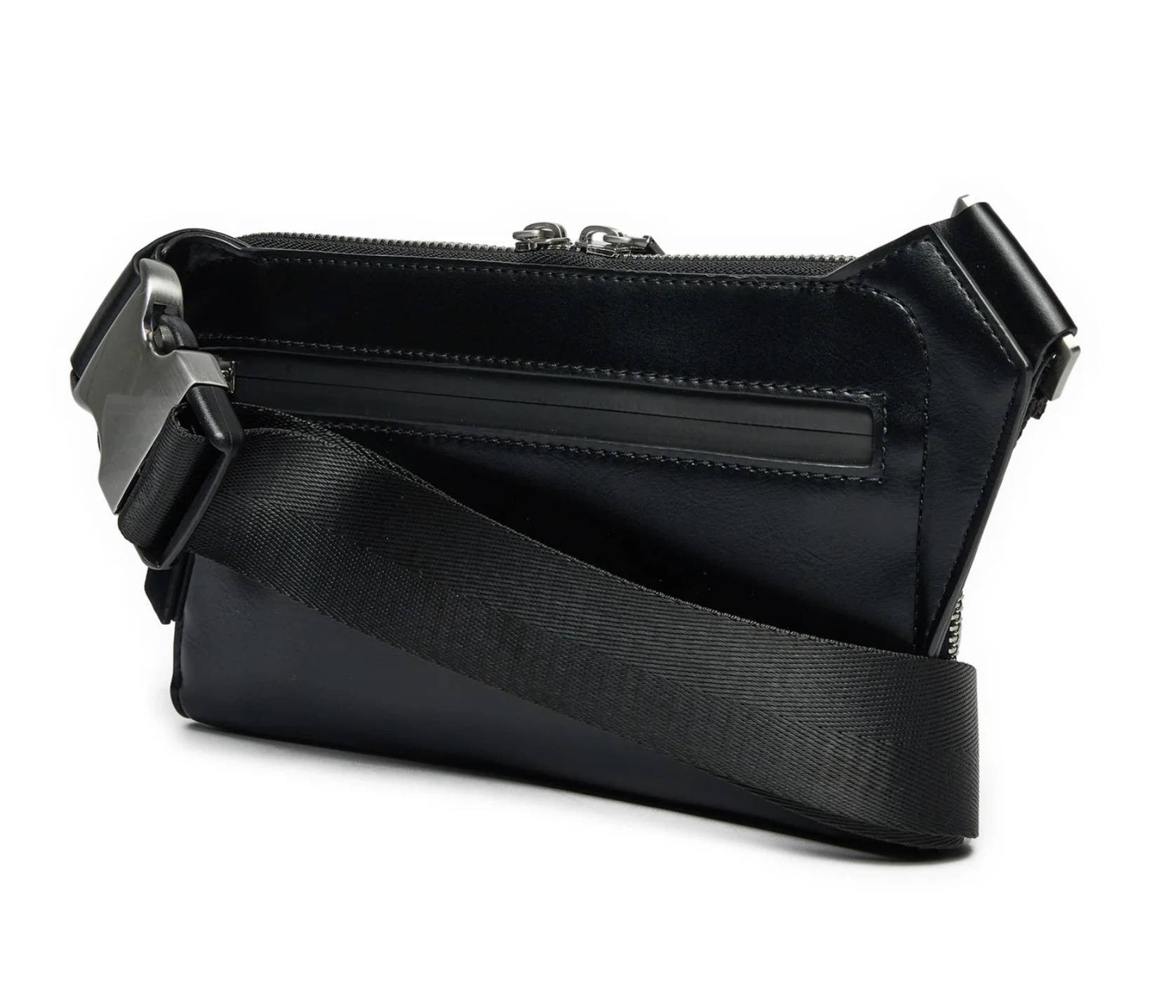 Borsa marsupio uomo Guess zip around black UBS25GU16 HMSISSP5114