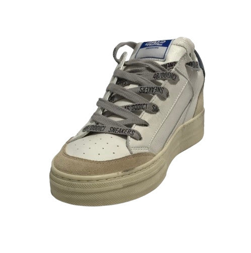 Scarpe uomo 4B12 sneakers white/beige US25QB06 KYLE-U101
