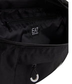 Borsa marsupio uomo EA7 Emporio Armani black/white logo UBS25EA04 245084