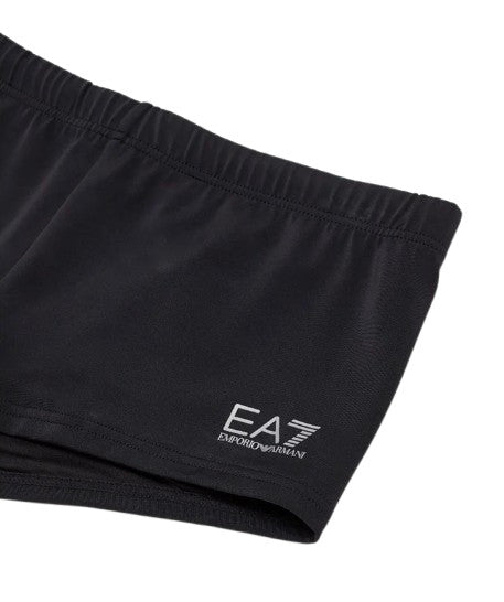 Costume boxer EA7 Emporio Armani  black/silver ES25EA04 7M000551