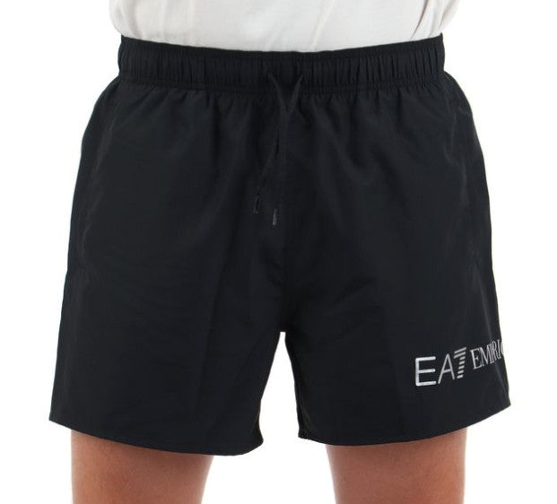 Costume boxer EA7 Emporio Armani  black/silver ES25EA08 7M000519