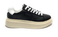 Scarpe uomo Liu-Jo sneaker Big 01 in pelle nero US25LJ02 7B5005 PX631
