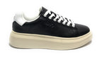 Scarpe uomo Liu-Jo sneaker Big 01 in pelle nero US25LJ02 7B5005 PX631