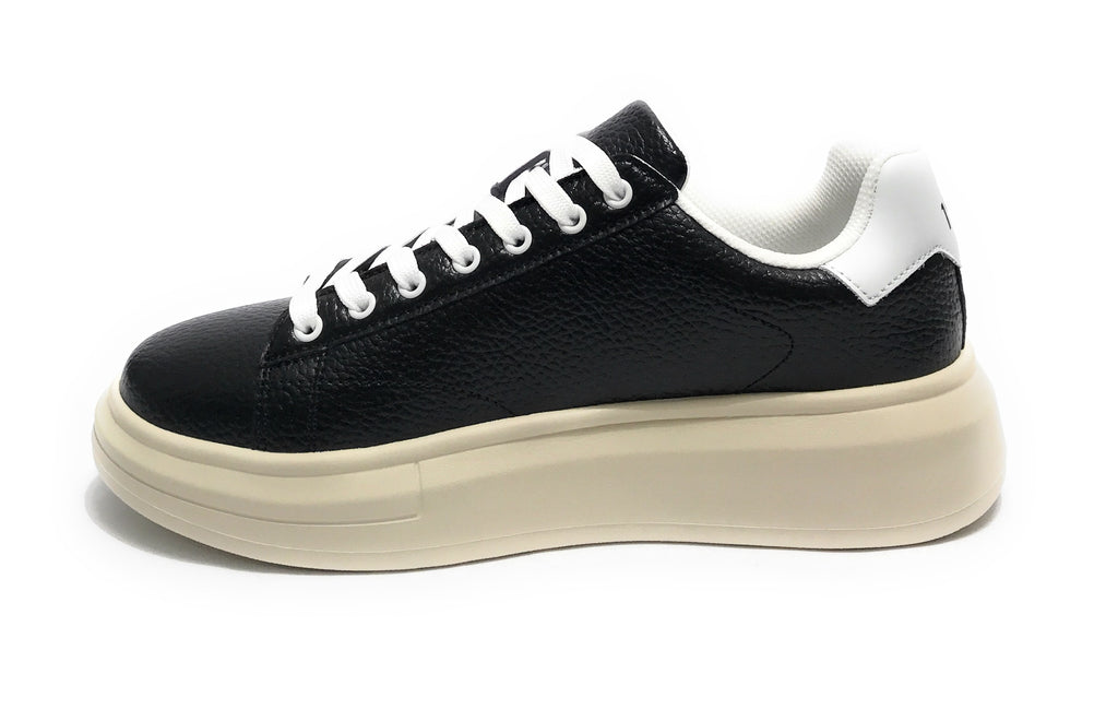 Scarpe uomo Liu-Jo sneaker Big 01 in pelle nero US25LJ02 7B5005 PX631