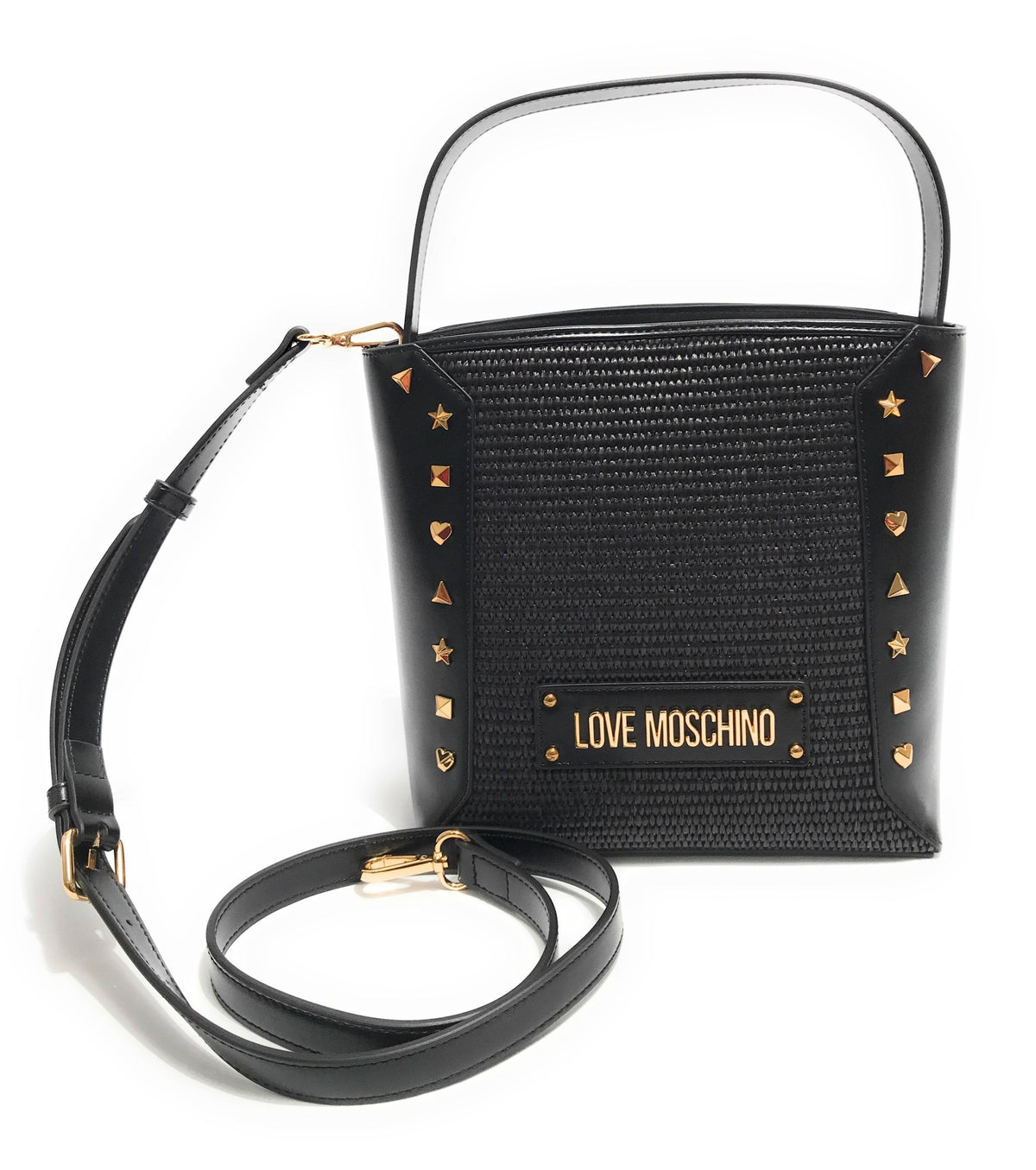 Borsa Love Moschino ecopelle/ rafia nero BS25MO76 JC4275PP0MKW100A