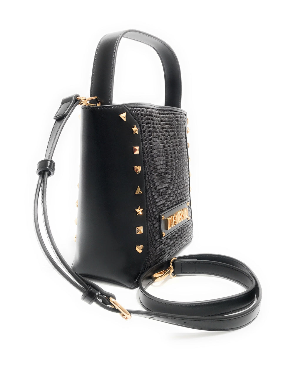Borsa Love Moschino ecopelle/ rafia nero BS25MO76 JC4275PP0MKW100A