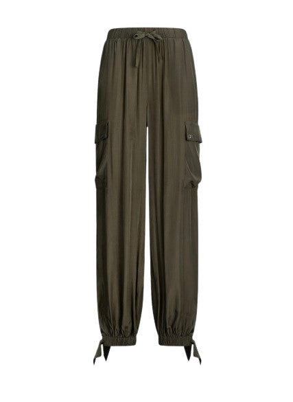 Pantalone Liu Jo donna cargo verde ES25LJ04 VA5165 T292