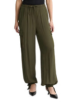 Pantalone Liu Jo donna cargo verde ES25LJ04 VA5165 T292