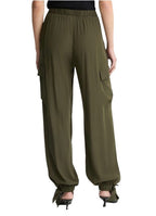 Pantalone Liu Jo donna cargo verde ES25LJ04 VA5165 T292