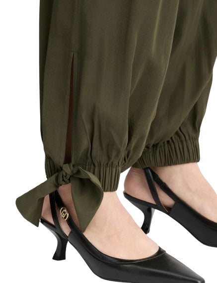 Pantalone Liu Jo donna cargo verde ES25LJ04 VA5165 T292